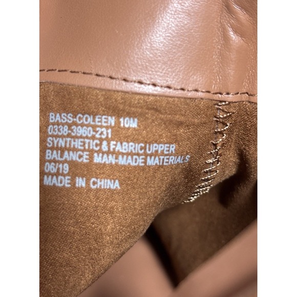 G.H. Bass & Co. Coleen Women's Brown Ankle Boots Booties Size 10M Buckle - Picture 12 of 16